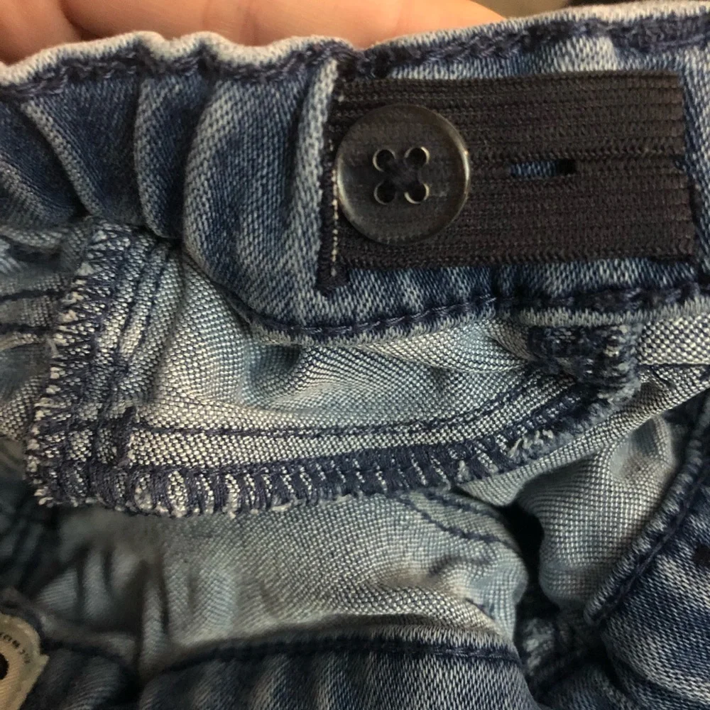 OshKosh Gold Bow Jeans Girls 18mo